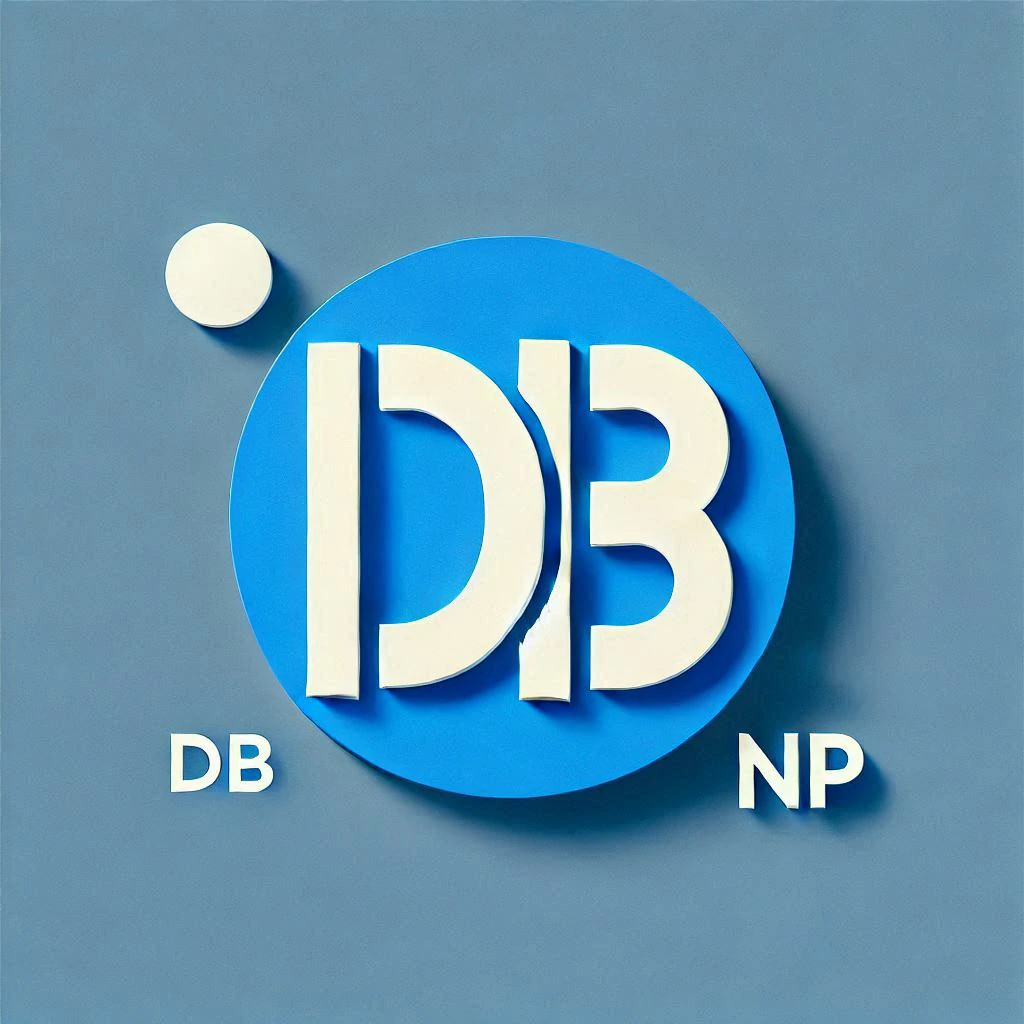 Labels dB and Np on a blue and gray background.